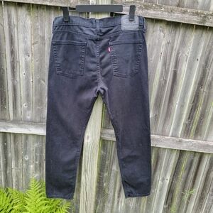 Levi 510 Black Skinny Fit Jeans Size 34" Waist Denim